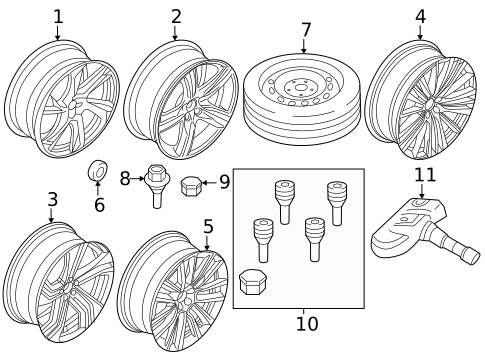 Wheels for 2019 Volvo XC90 #1