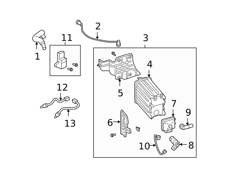 Evaporative System for 2009 Ford Expedition #0