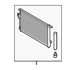 97606P2500 - HVAC: A/C Condenser for Hyundai Image