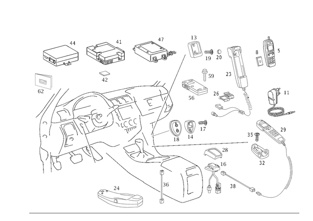2359 - Electrical System: Pan Head Screw for Mercedes-Benz Image image