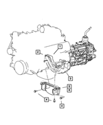 6506860AA - Getrag Manual Transmission 6 Speed: Hex Head Screw And Washer for Chrysler: 300, Pacifica, Sebring, Town &amp; Country, Voyager | Dodge: Avenger, Caravan, Challenger, Charger, Dakota, Grand Caravan, Journey, Magnum, Nitro, Ram 1500, Stratus | Jeep: Grand Cherokee Image