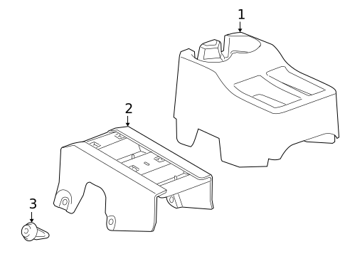 Center Console for 2012 Chevrolet Impala #0