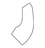90123SX0000 - Body: Armrest Washer for Honda Image