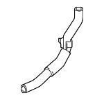 1655436030 - Cooling System: Reservoir Hose for Lexus: GS Turbo, GS200t, GS300, IS200t, IS300, RC200t, RC300 Image