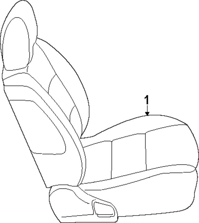 DGJ757150H03 - : Seat Assembly for Mazda Image