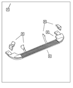 5016655AA - : Side Step Step Pad for Mopar Image