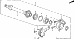 9452068000 - Chassis: CIRCLIP (INNER) (68MM) for Acura Image