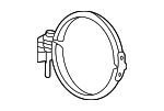 LR178970 - Exhaust: Catalytic Converter Clamp for Land-Rover Image image