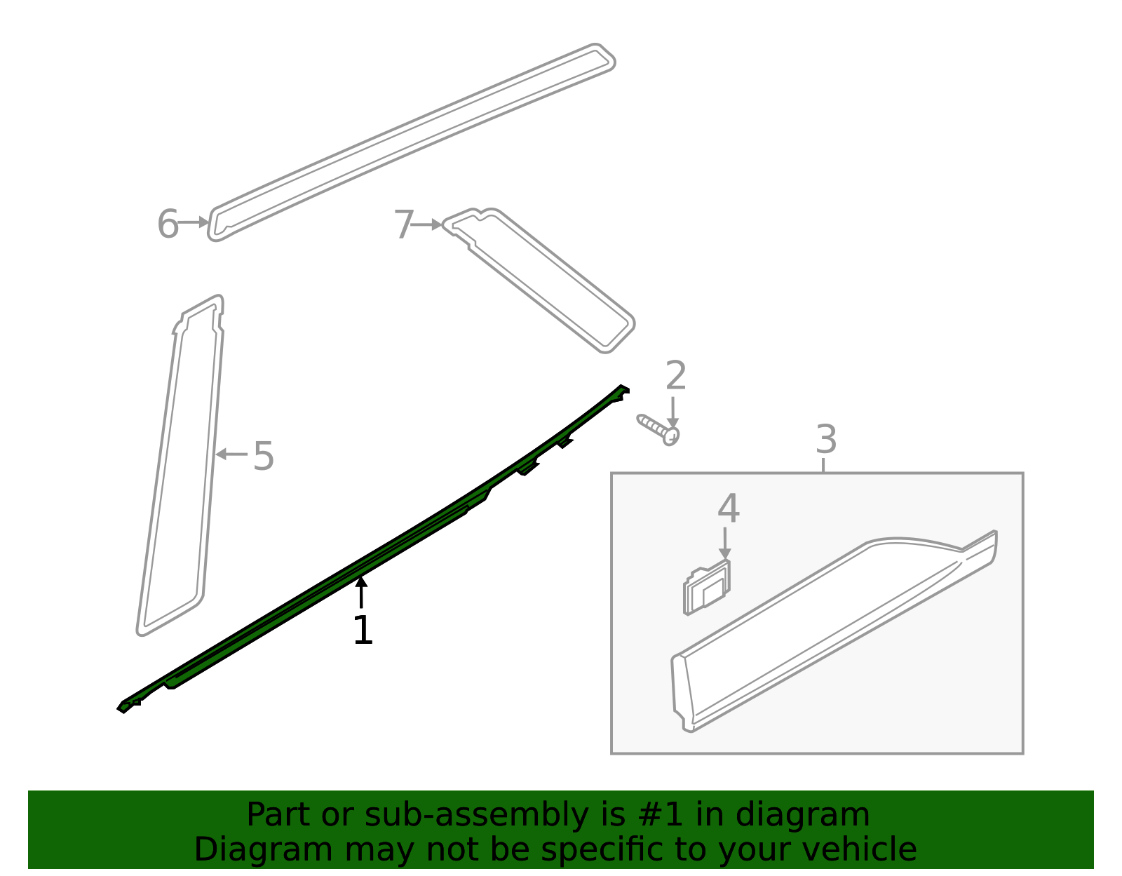 Door Belt Molding - OEM Water Seal & Trim Finish | AutoNation Parts