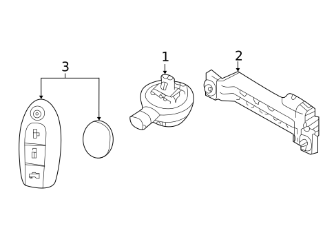 Keyless Entry Components for 2019 Nissan Altima #0