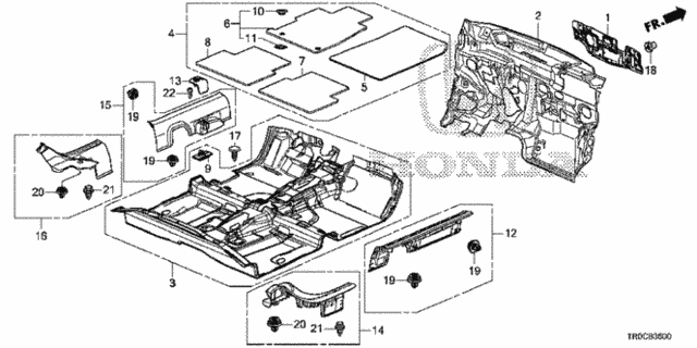Floor Mat for 2015 Honda Civic #0