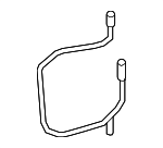 2313202654 - Suspension: Pressure Line for Mercedes-Benz Image