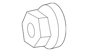 985865 - Electrical: High Mount Lamp Nut for Volvo: 850, C70, S40, S60, S70, S80, S90, V40, V60, V60 Cross Country, V70, V90, V90 Cross Country, XC60, XC70 Image