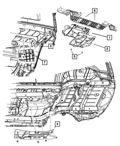 Under Body Protection for 2008 Dodge Nitro #0