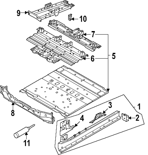 Floor for 2025 Audi Q6 e-tron #0