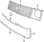 1202820 - : 1984 Volvo 244 - Joint Cover for Volvo: 244 Image