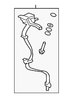 4827SLNA00ZA - : Lap Belt Assembly for Honda: Fit Image