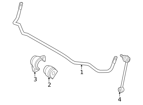 Stabilizer Bar & Components for 2008 BMW 128i #0