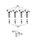 68194604AA - Electrical: Heat Shield for Mopar Image