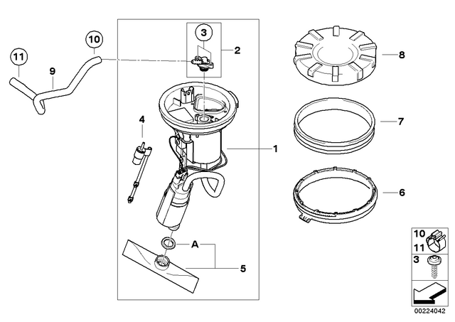 16147708776 - : Fuel Level Sensor for BMW-Motorrad Image