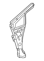 6110947070 - Body: Hinge Pillar Reinforced for Toyota: Prius V Image