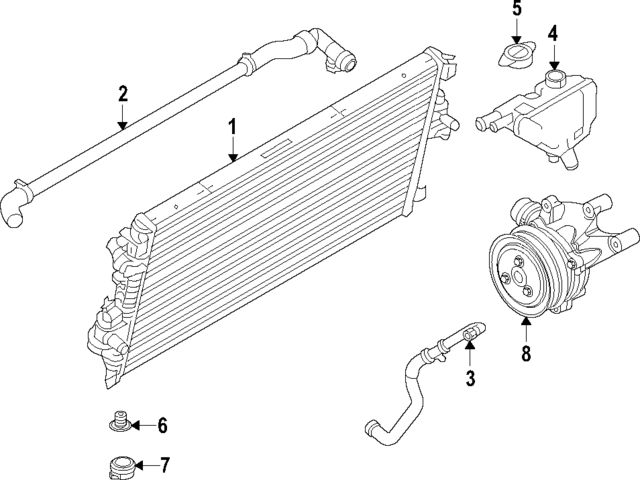PC3Z8575A - : Thermostat for Ford: F-250 Super Duty, F-350 Super Duty, F-450 Super Duty, F-550 Super Duty Image
