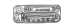 56038589AN - Body: AM/FM CD for Chrysler: 300M, Concorde, Sebring, Town &amp; Country, Voyager | Dodge: Caravan, Dakota, Durango, Grand Caravan, Intrepid, Neon, Ram 1500 | Jeep: Grand Cherokee, Liberty Image