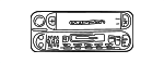 56038588AM - Body: AM/FM Cassette for Chrysler: Sebring, Town &amp; Country, Voyager | Dodge: Caravan, Dakota, Durango, Grand Caravan, Neon, Ram 1500 | Jeep: Grand Cherokee, Liberty Image