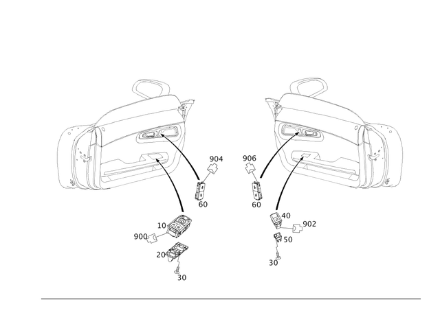 59902812 - Electrical System: Pan Head Screw with Isr for Mercedes-Benz Image image
