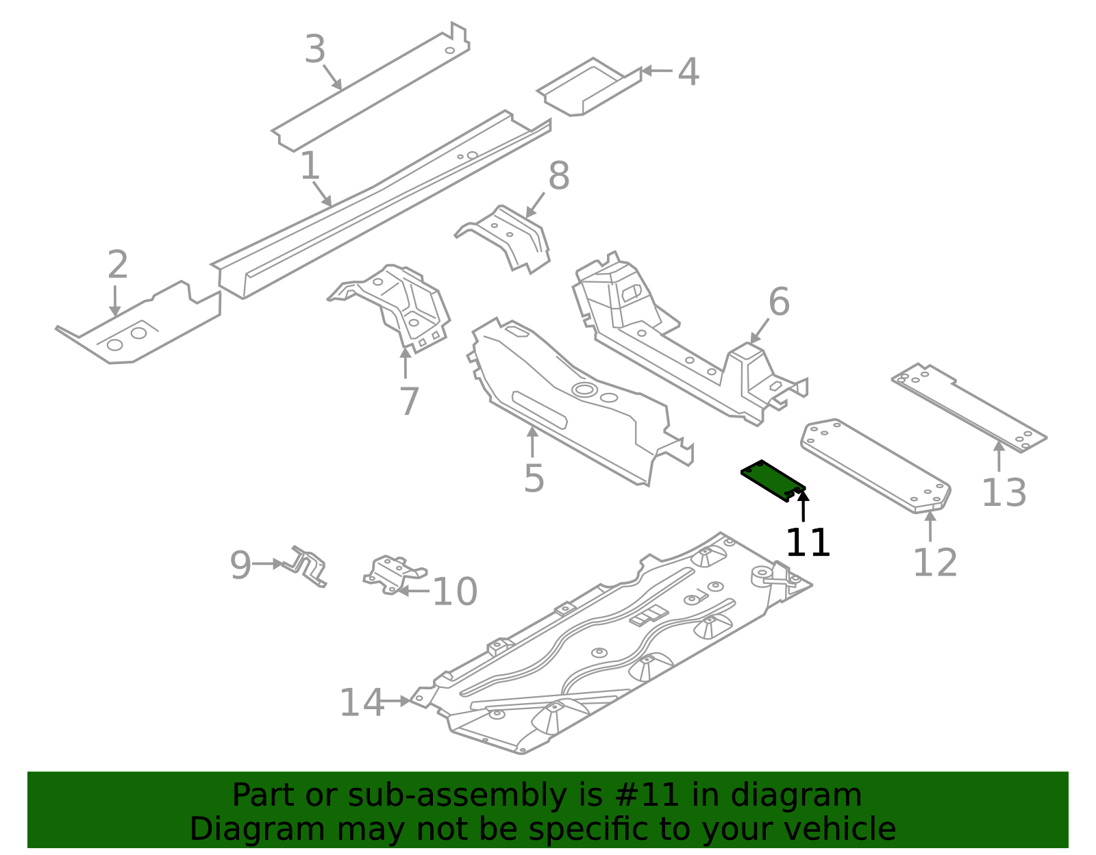 Connector Plate - BMW (51717292429)