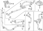 86598098 - : Inlet Hose for Cadillac: OPTIQ | Chevrolet: Equinox EV Image