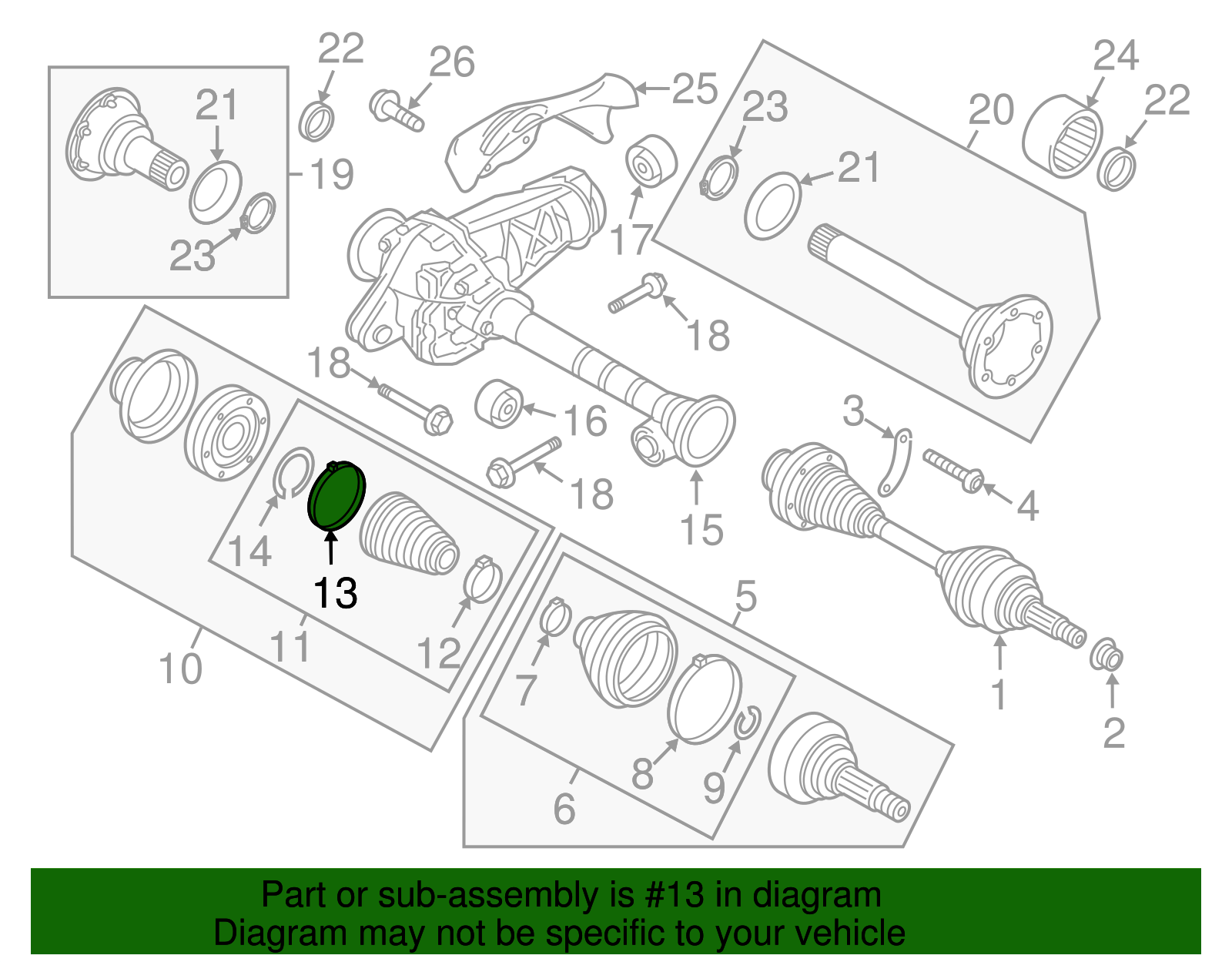 Inner Boot Clamp - Porsche (N-107-536-01)