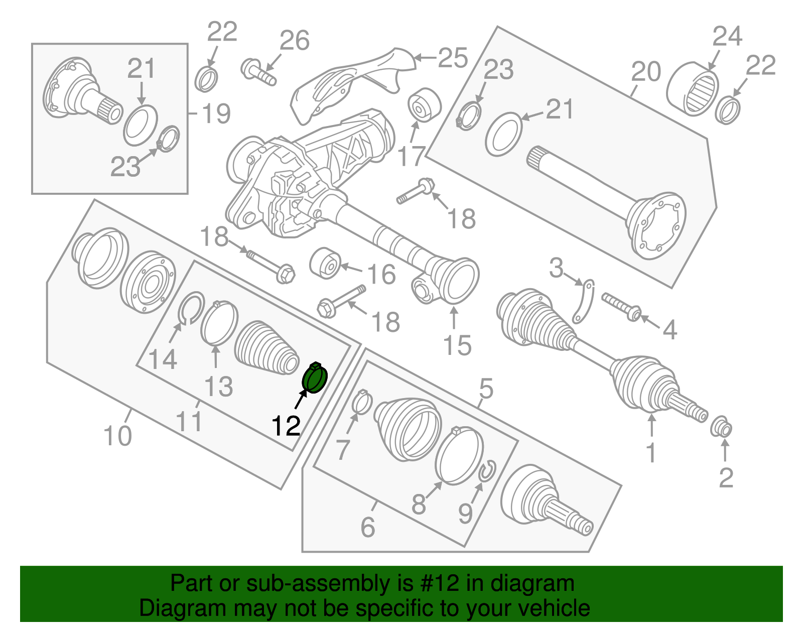 Inner Boot Clamp - Porsche (N-107-533-01)