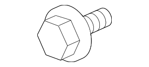 W720459S439 - Cooling System: Pulley Bolt for Ford Image