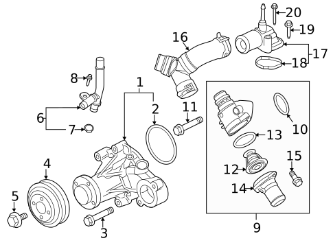 Brackets, Flanges & Hangers for 2022 Ford F-150 #0