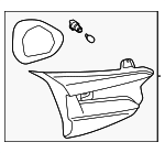 84251FN01A - Electrical: Backup Lamp for Subaru Image