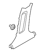 85835D5000BGG - Body: Lower Center Pillar Trim for Kia: Optima Image