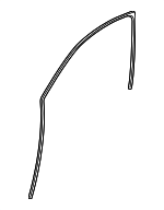 51337317820 - : Run Weather-Strip for BMW: X6 Image