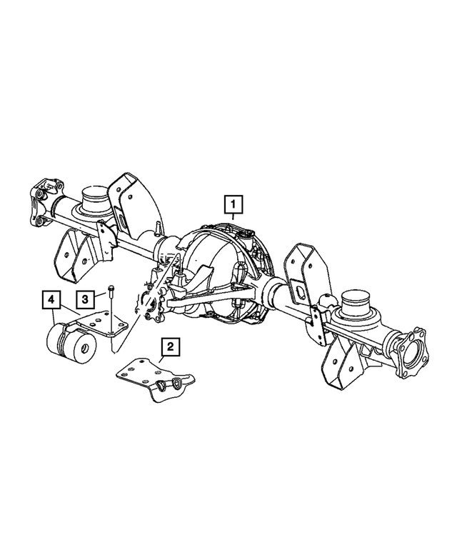 52114082AC - : Axle Damper for Mopar Image