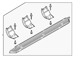 JL7Z16450AA - Unclassified: Running Board for Lincoln: Navigator Image