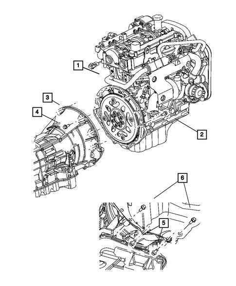 Transmission Assembly for 2007 Jeep Liberty #1