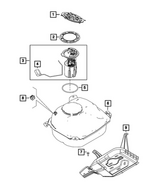 68626287AA - : Fuel Tank Shield for Mopar Image