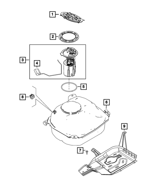 Fuel Tank for 2024 Dodge Hornet #0