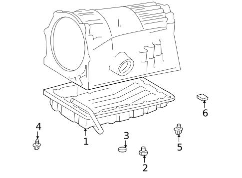 Transmission Components for 2001 Lexus IS300 #0