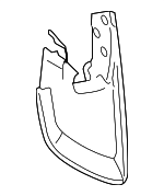 7662104094 - : Mud Flap (Right, Front) for Toyota: Tacoma Image