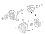 273300A110 - Electrical: Rotor for Lexus: ES330, RX330, RX350 Image