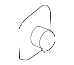 9174021 - Body: Seat Back Frame Washer for Volvo: C30, S60, S60 Cross Country, S80, S90, V60, V60 Cross Country, V90, V90 Cross Country Image