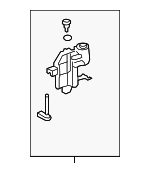 LR020367 - Cooling System: Expansion Tank for Land Rover: LR3, LR4, Range Rover Sport Image