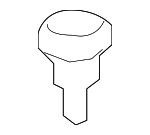 LR055301 - Belts &amp; Cooling: Engine Coolant Bleeder Screw for Land-Rover Image image