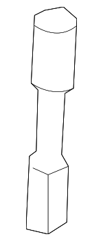 PDG500045 - Cooling System: Radiator Pin for Land Rover: LR3, LR4, Range Rover Sport Image